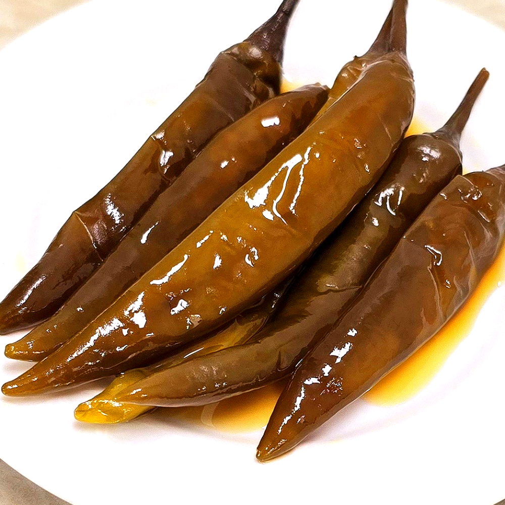 동백찬 국산 청양 고추 장아찌 3kg 6kg 12kg 간장 고추지 절임 삭힌 대용량 업소용 식당 112,310원