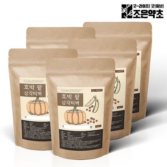 국내산 진한 호박팥차 티백 1g x 100티백 대용량 x 5 74,500원