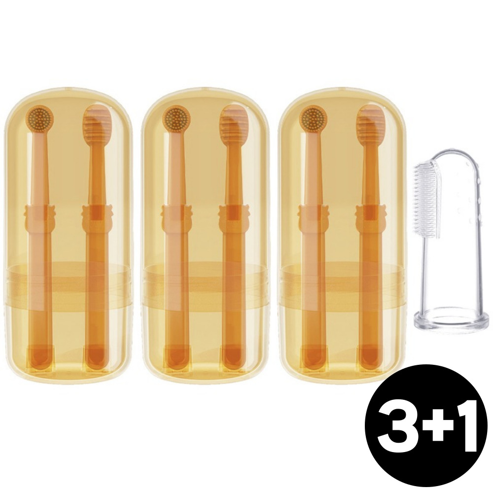 딜메이트 강아지 고양이 칫솔 손가락 소형 실리콘 소형견 3+1 11,800원