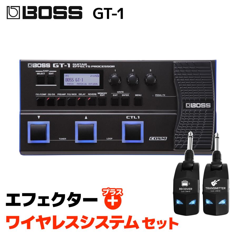 BOSS 보스 GT-1 + LGW-01 무선 시스템 세트 멀티 이펙터 305,070원