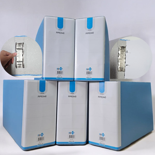 A4 2공 파이프바인더 가로형(군) 다양한 사이즈 문서보관용, 1세트 23,000원