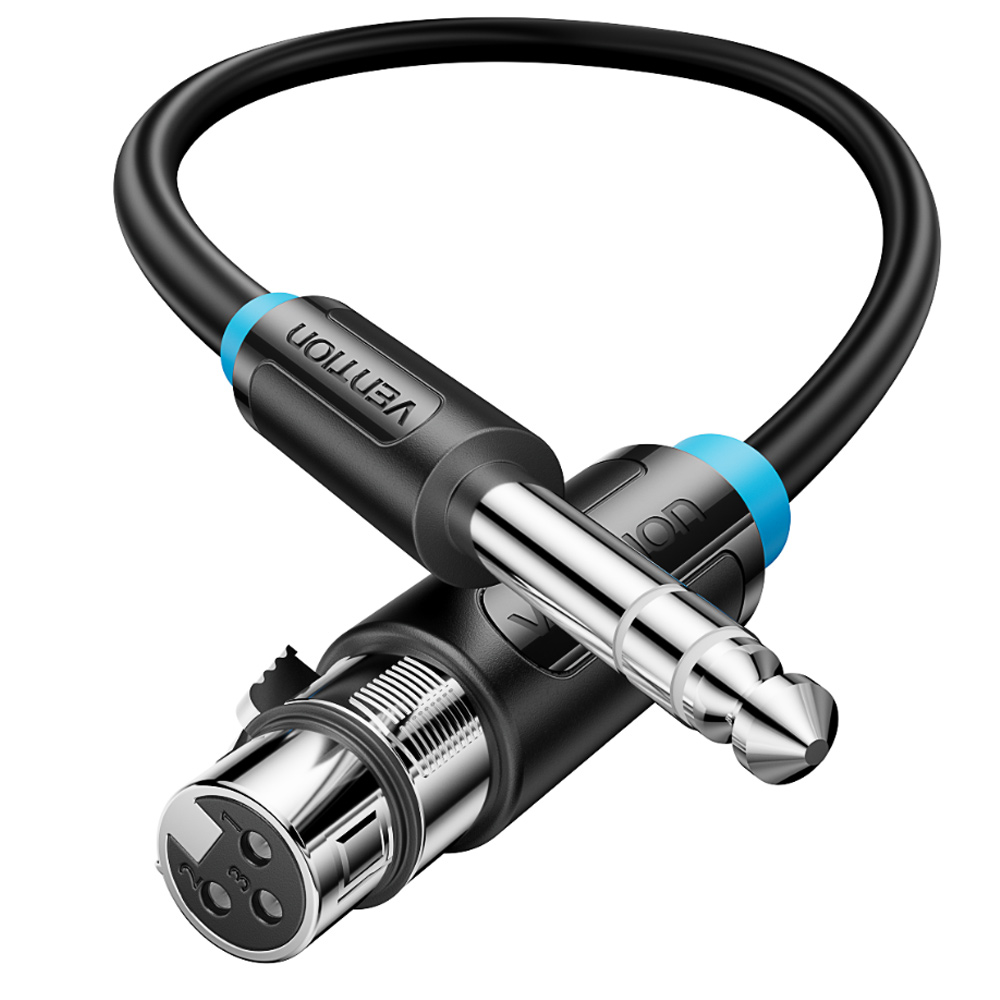 벤션 5.5 6.5 6.35 to XLR Female 오디오 케이블 BBE, 1m, 1개 7,900원