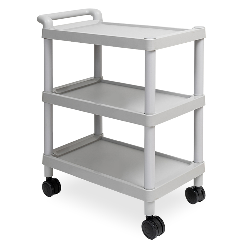 에이블카트 이동식 다용도 서빙카트 대형, 그레이, 3단 64,900원