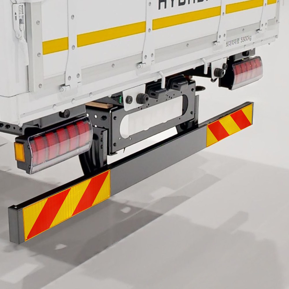 알루미늄 화물차 반사판 600x100mm 좌우2장 1세트 고휘도 후부반사판, 1개, 현재가 26,000원