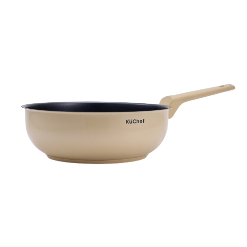 쿠쉐프 세라믹 스테인리스 프라이팬 아이보리 77,000원