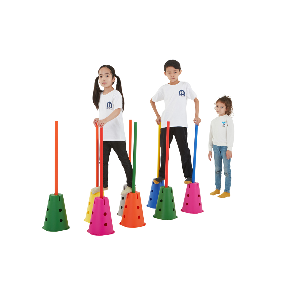 아이소파 뉴컬러아이짐 허들콘세트 NIGM-97 유아 밸런스 허들 밸런스 체육 대회 교구 99,960원