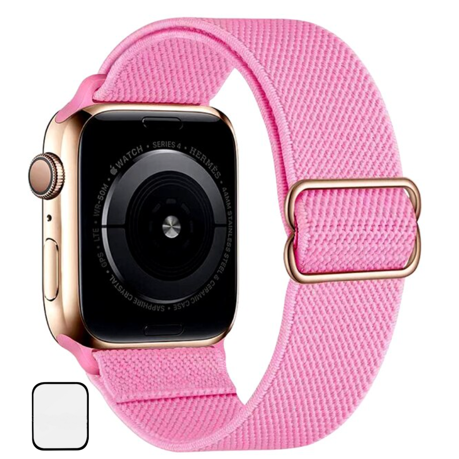 NUBASE 애플워치 호환 고탄력 링크 솔로루프 스포츠루프 버클 스트랩 9,980원