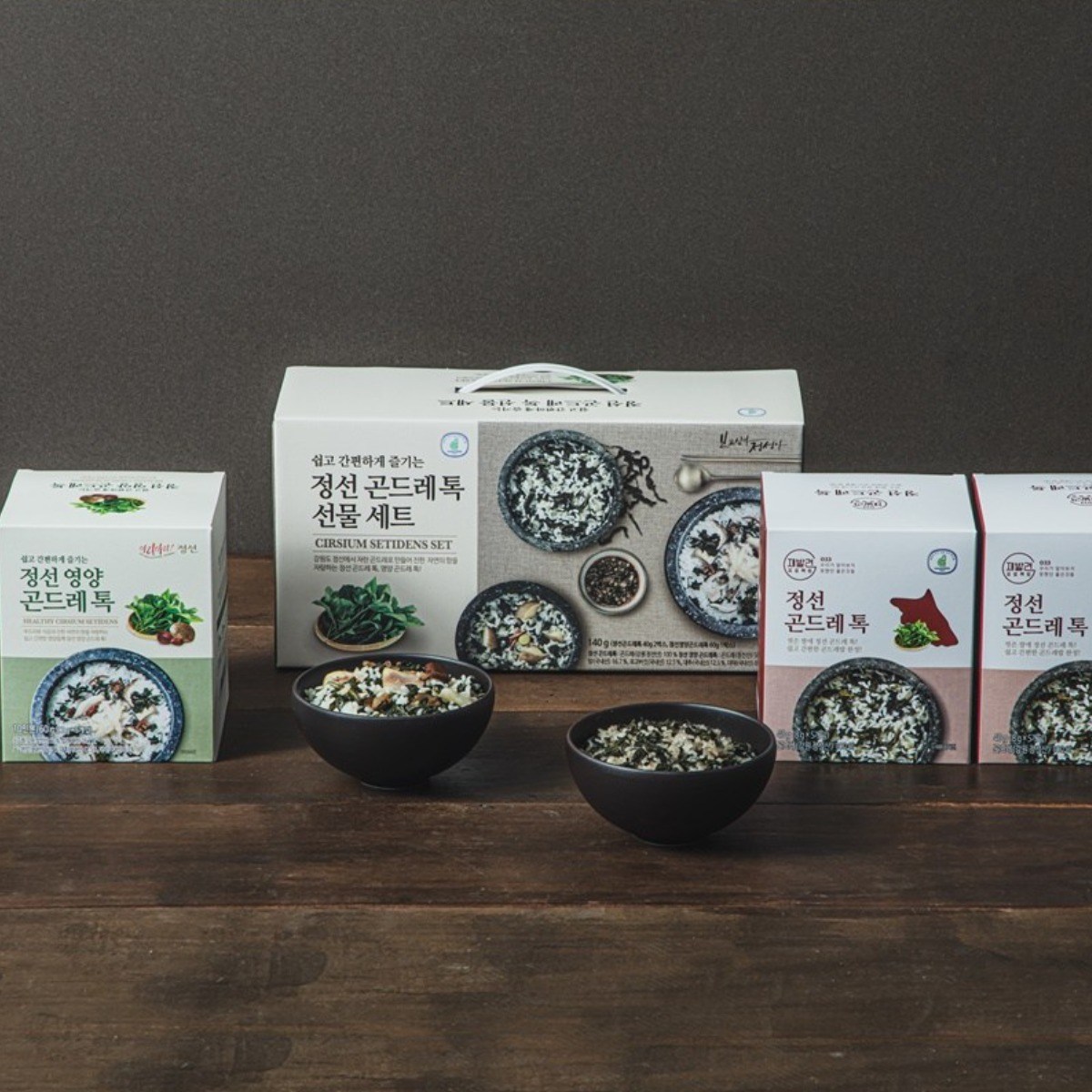 해비즌 강원도 정선 동결건조 곤드레 톡 선물세트 3박스 구성 49,000원