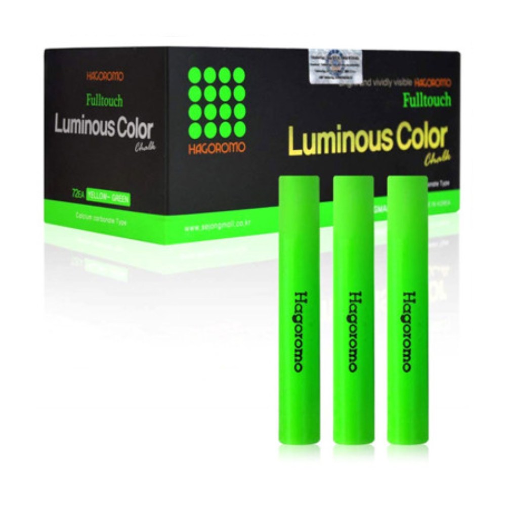 하고로모 풀터치 탄산 형광 분필 72본 49,600원