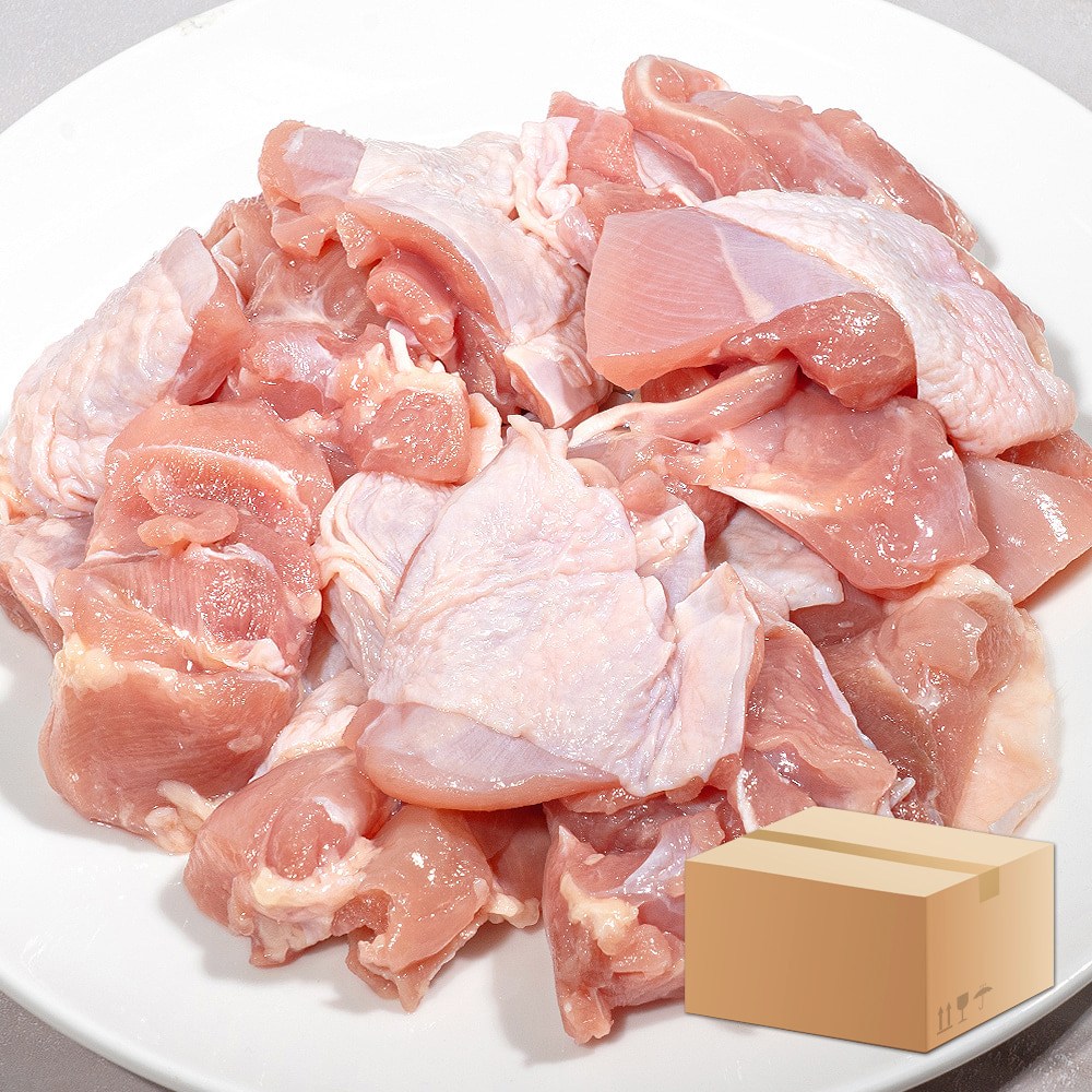 냉동 조각 절단 닭정육 12kg 순살 닭다리살 83,000원