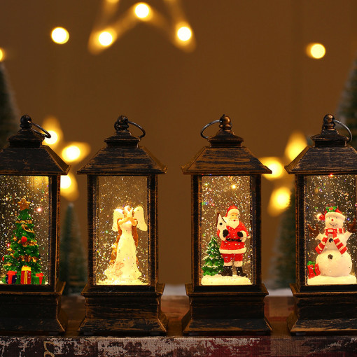 크리스마스 랜턴 LED무드등 워터볼 스노우볼 램프 산타 눈사람장식 9,800원