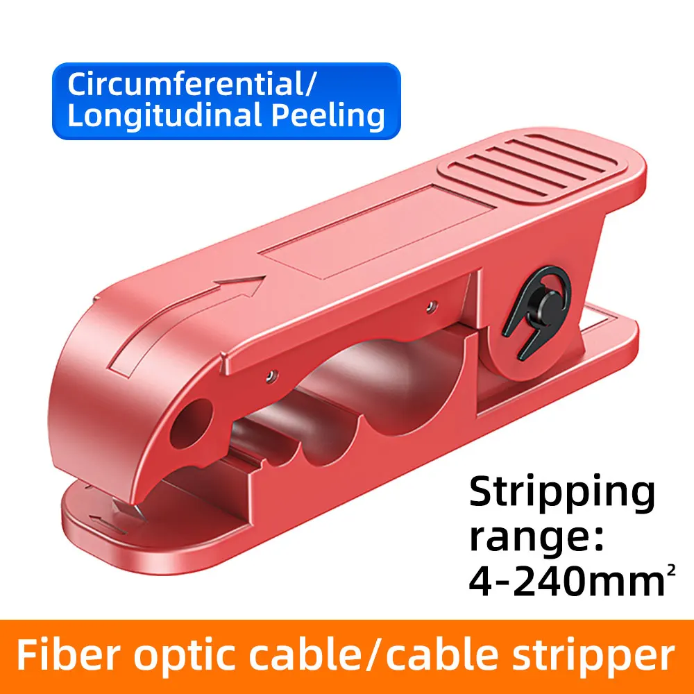 SAIVXIAN 광섬유 케이블 커터 IPC-240 회전식 절단 다기능 스트리퍼 와이어 및 10,500원