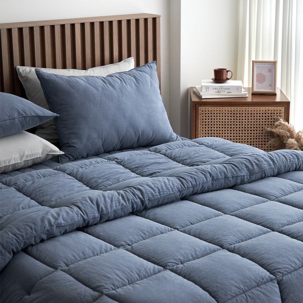 포근한 오가닉코튼 순면 60수 사계절 침구 마일드 차렵이불 59,800원