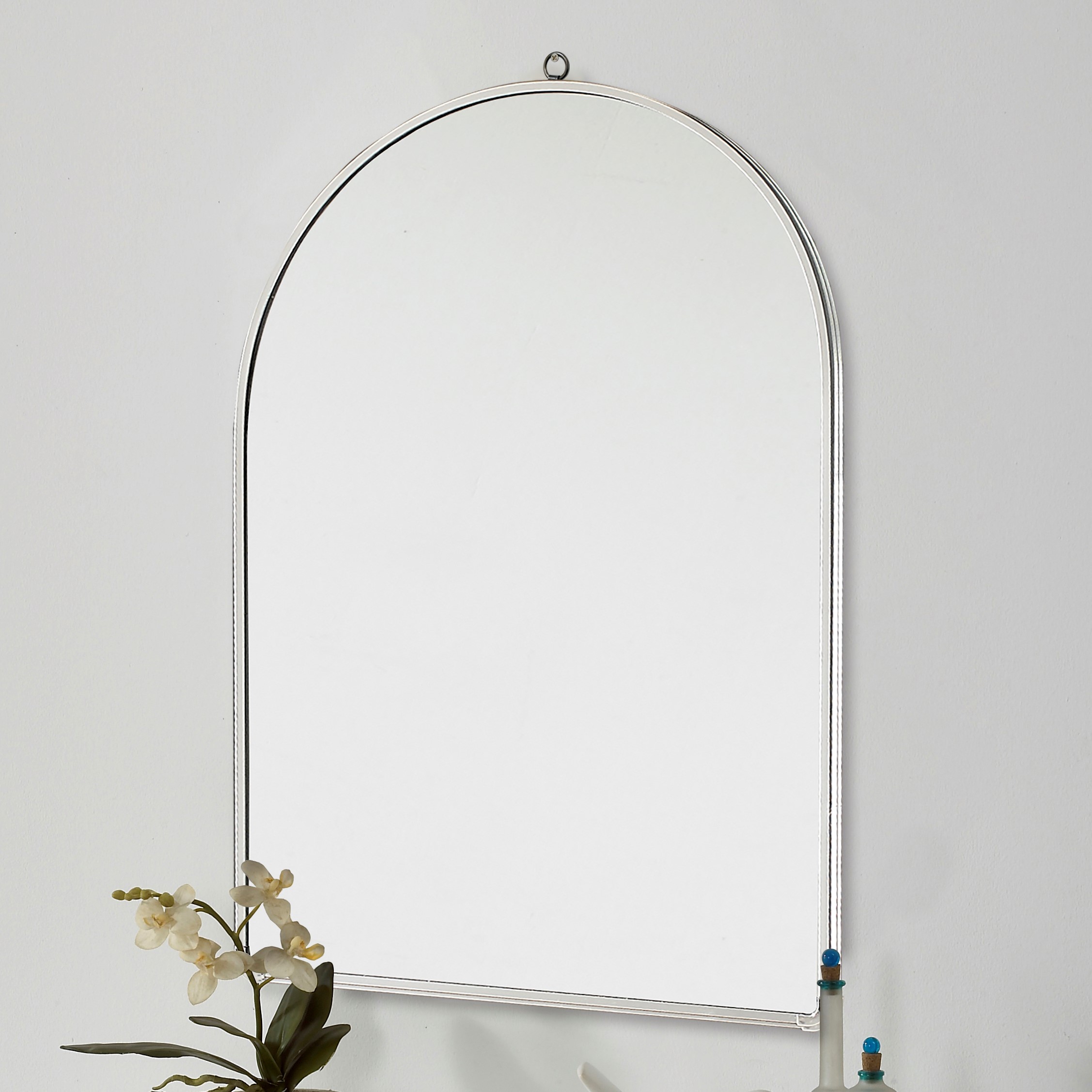 미소아이 웨스턴 돔 알미늄 벽거울, 로얄실버 31,100원