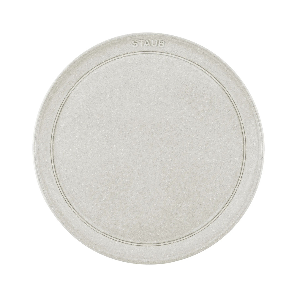 스타우브 접시 화이트트러플 32,000원