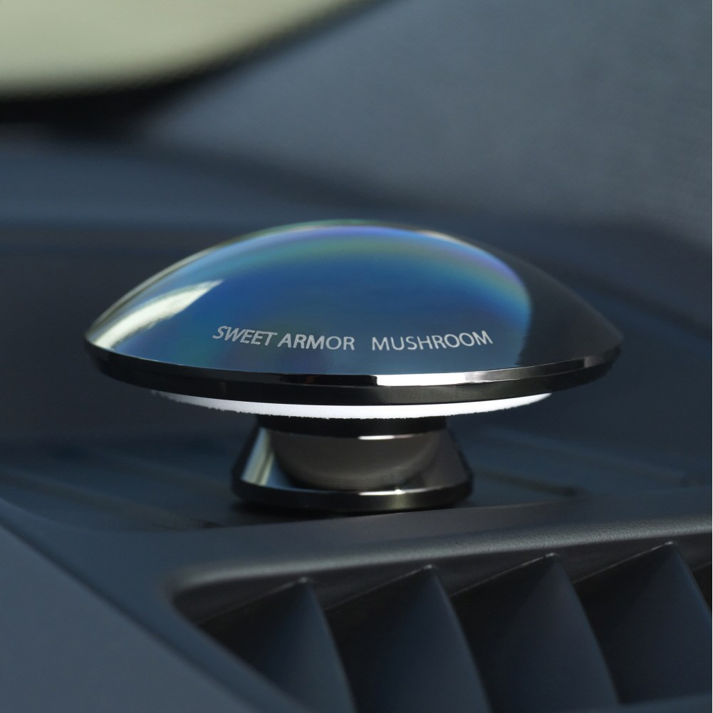 스윗아머 머쉬룸 다크크롬 송풍구형 프리미엄차량용방향제, 다크크롬 블랙체리, 1개 29,700원