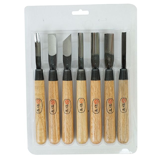 천비 조각도세트 7P(특A)세트-브리스터케이스 1SET nys+57081eH 99,170원