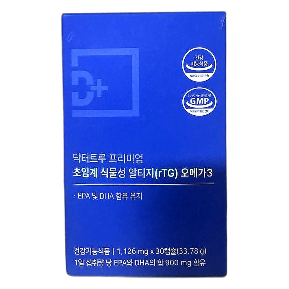 오메가3 EPA DHA 초임계 추출 식물성 고함량 혈행 개선 건강기능식품 30정, 3개, 3개, 30정 179,500원