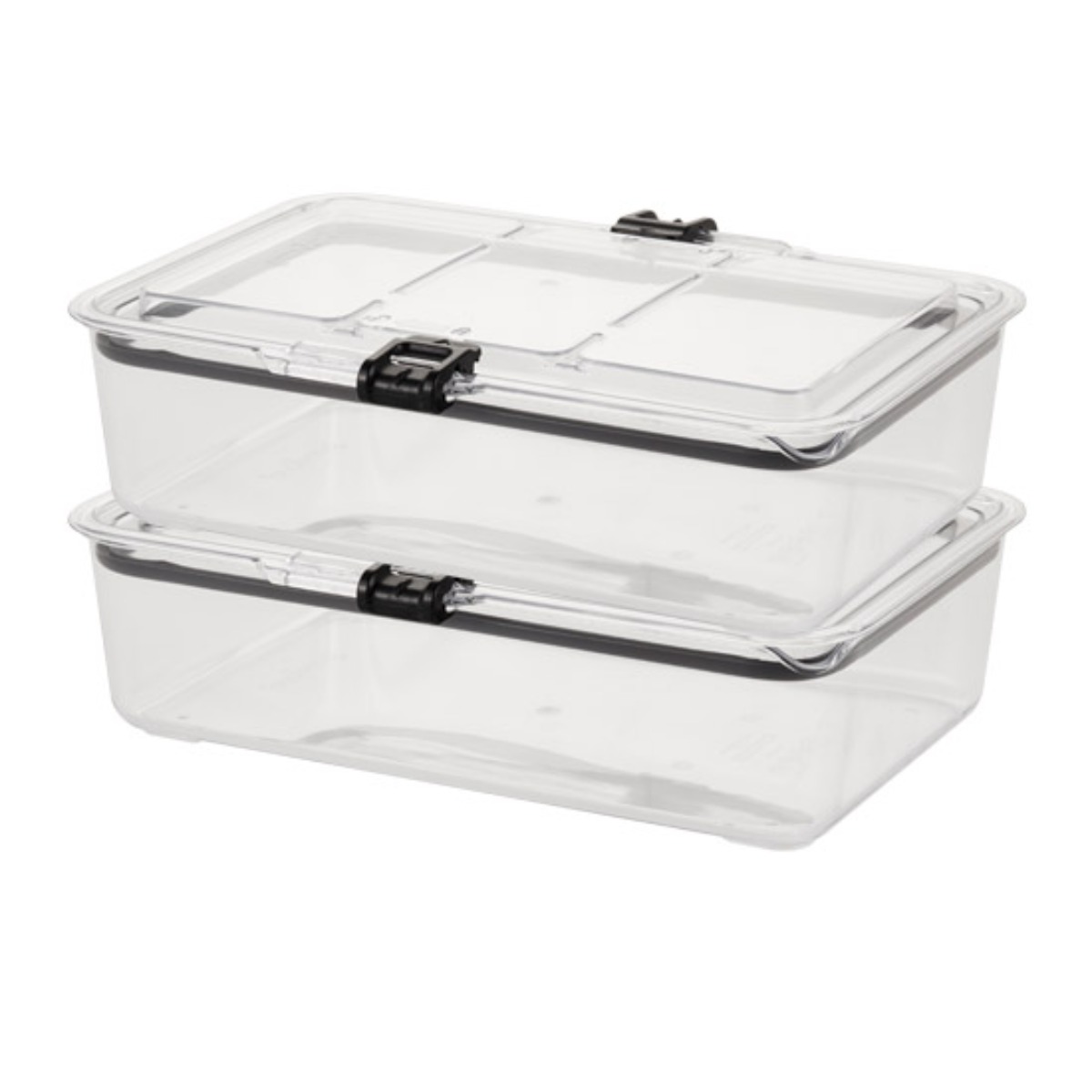 [프리파라] 트라이탄 스마트 래치락 밀폐용기 반찬통 6호(3.1L), 2개 40,900원