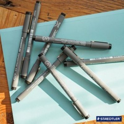 스테들러 피그먼트 라이너 308 낱색/오리지널컬러 파스텔컬러 2,100원