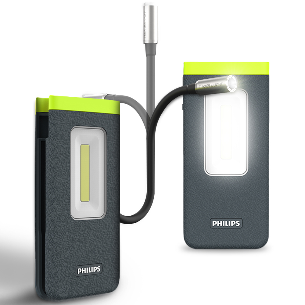 필립스 공식판매점 프로페셔널 엑스페리온 6000 시리즈 LED 작업등 캠핑랜턴 X60 Pocket, 혼합색상, 1개 38,200원