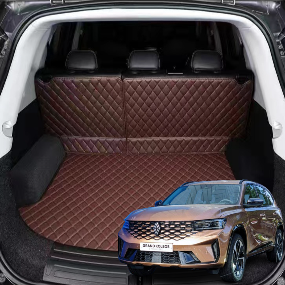 럭키카 그랑 콜레오스 트렁크매트 카매트 차박 풀커버 방수 매트 (풀커버 구매시 도어매트증정), 브라운, 그랑콜레오스 사운드유/바닥+등받이 59,000원