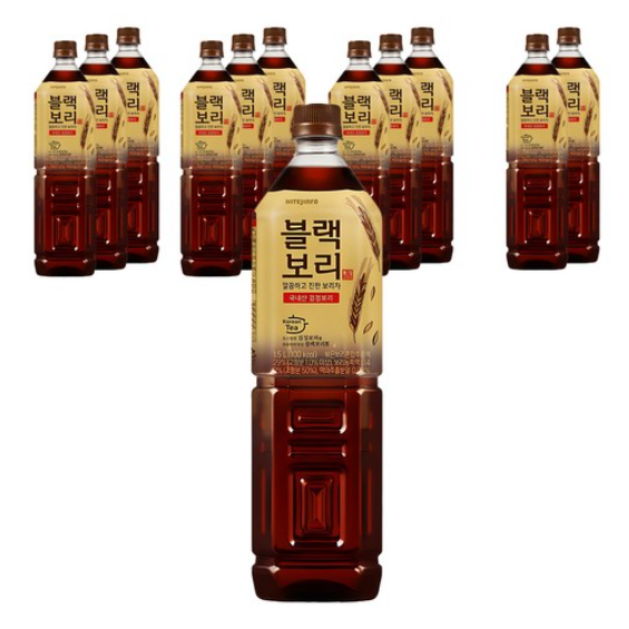 하이트진로 블랙보리 음료, 12개, 1.5L 32,790원