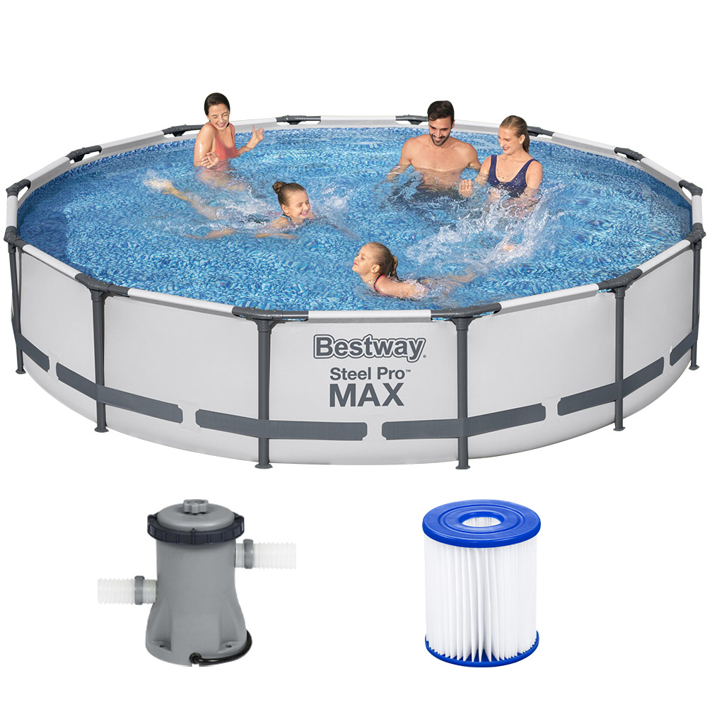 베스트웨이 대형 원형기둥 풀장 여과기세트 BW_56595 (427x84cm), 단품, 1개 263,100원