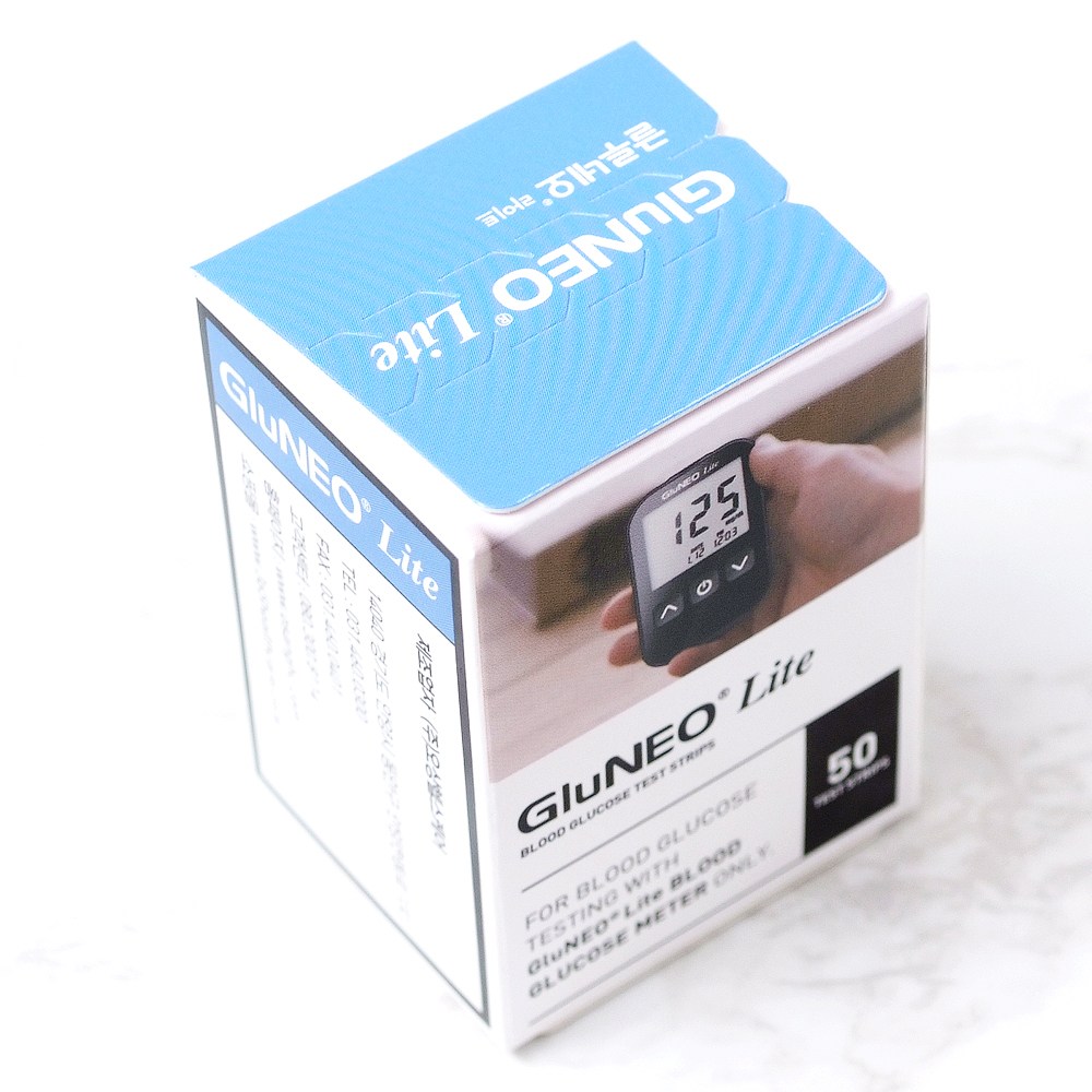 글루네오라이트 혈당시험지 50매, 1개 16,410원