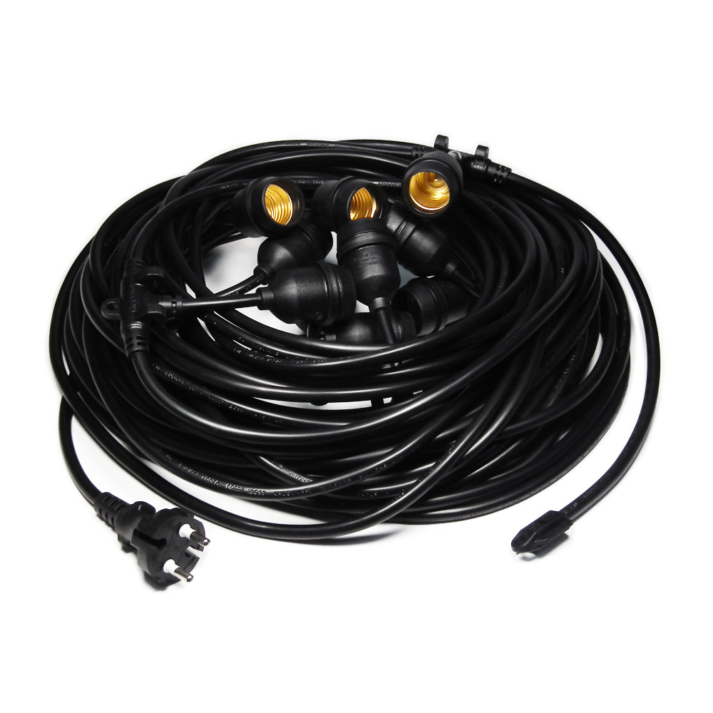 전등선 30M 10분기 10소켓 스트링라이트 야외조명 오징어등 파티라이트 83,000원