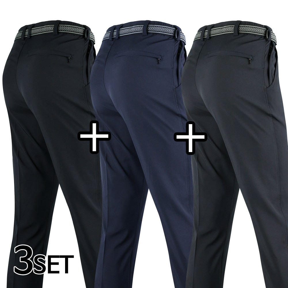 [1+1+1] GTM 무지바지 총3장 남성 인기 작업복 근무복 등산복 외출복 기본 팬츠 빅사이즈 단체 41,100원