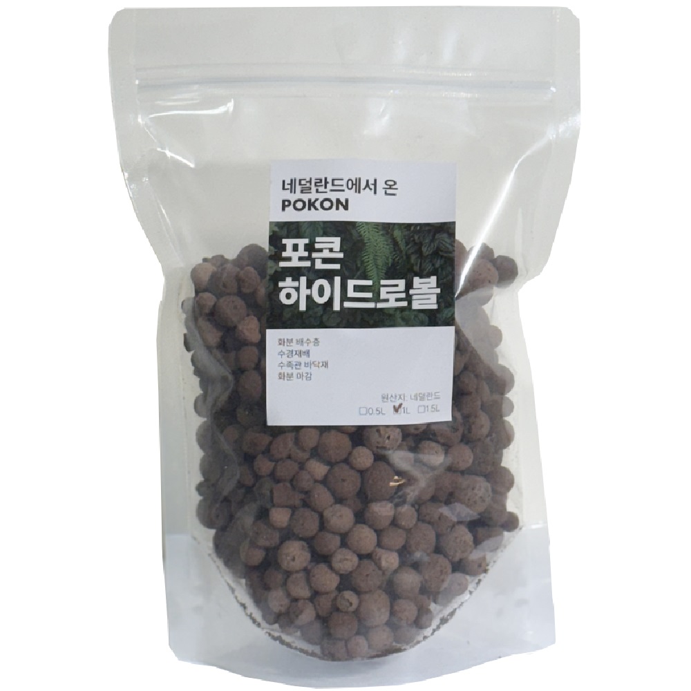 럭키플랜트 하이드로볼 식물 다육이 흙 고온, 500ml, 1개 6,990원