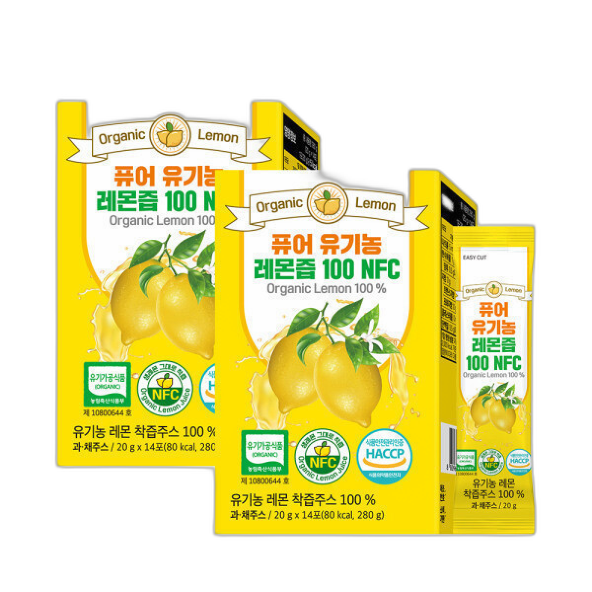 퓨어 유기농 레몬즙 100 NFC 스페인산 18,900원