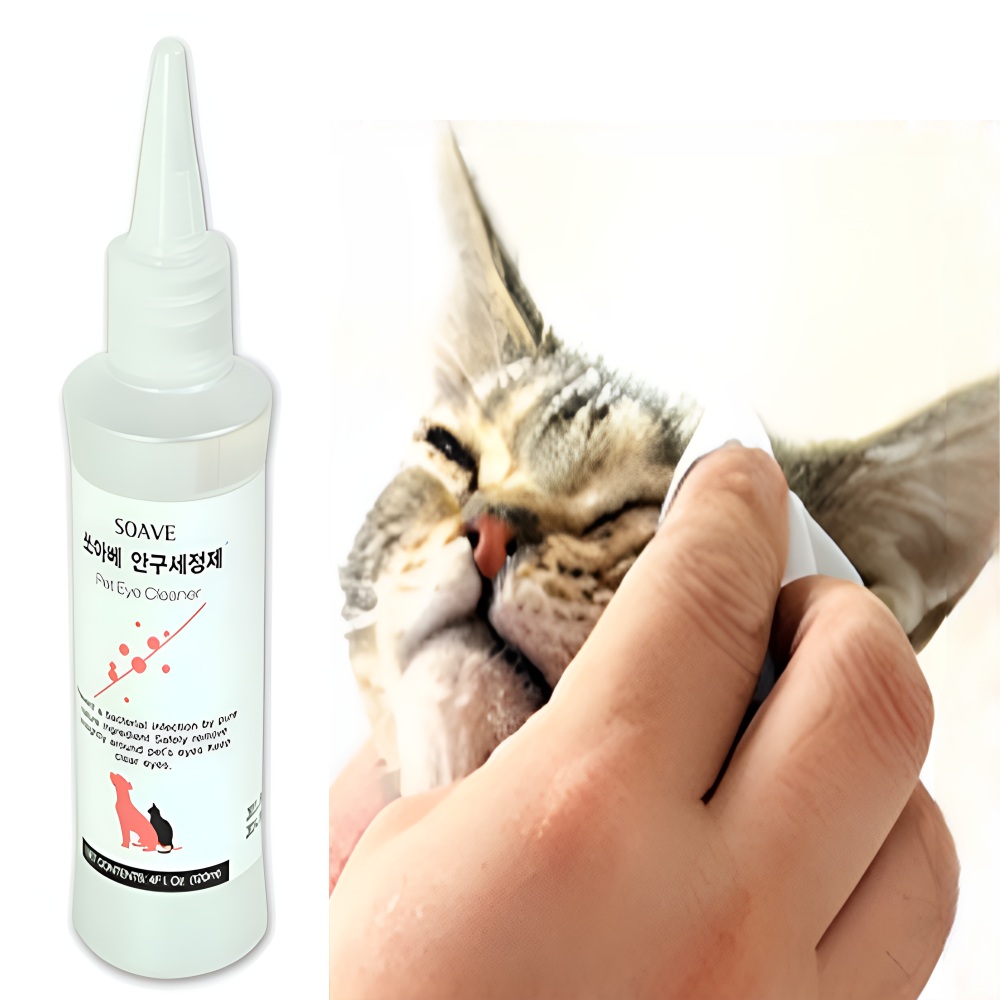 강아지 고양이 안구 눈세정제 120ml 눈꼽 이물질제거 7,400원