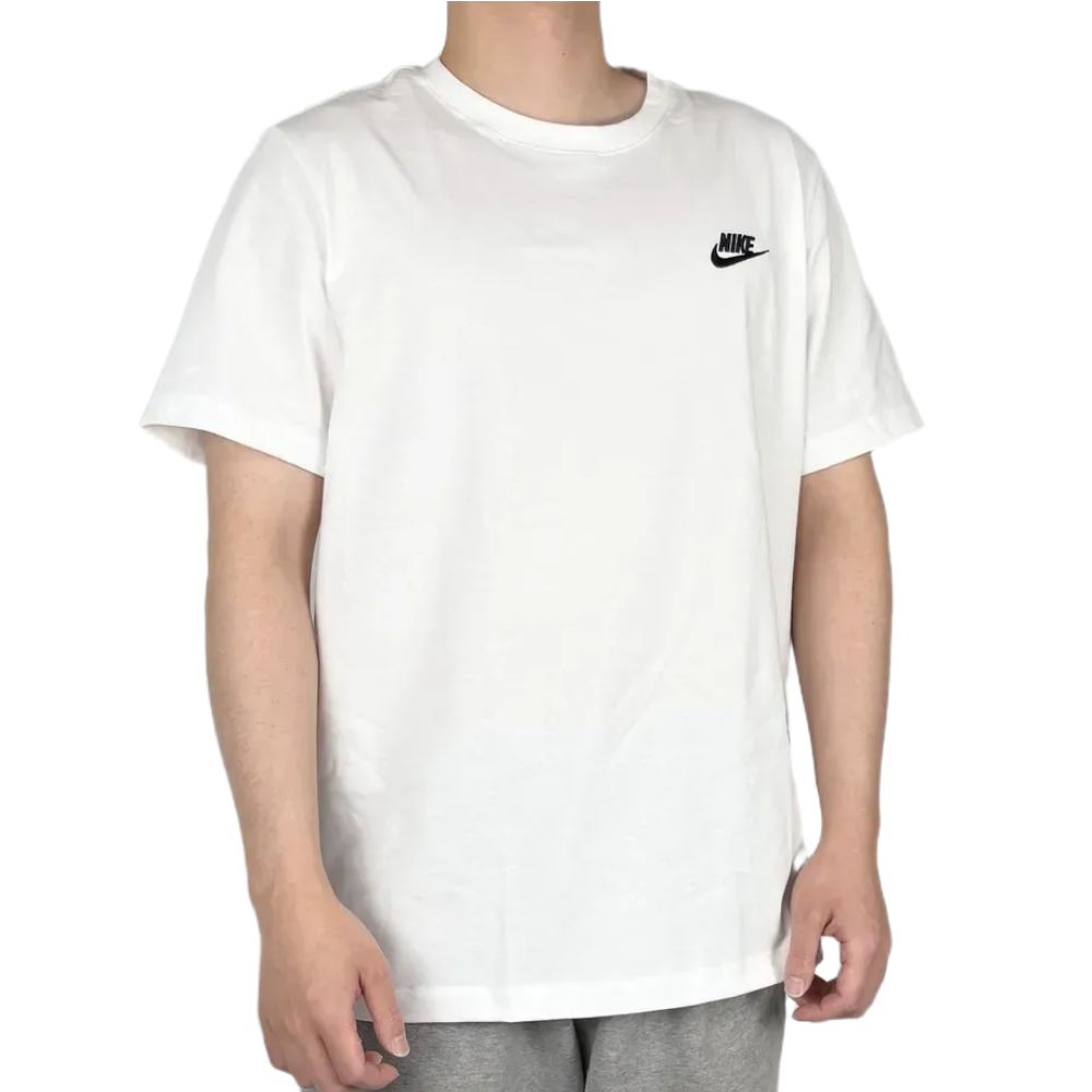 나이키 클럽 스우시 남녀공용 스포츠웨어 반팔 티셔츠 라운드 반소매 29,400원