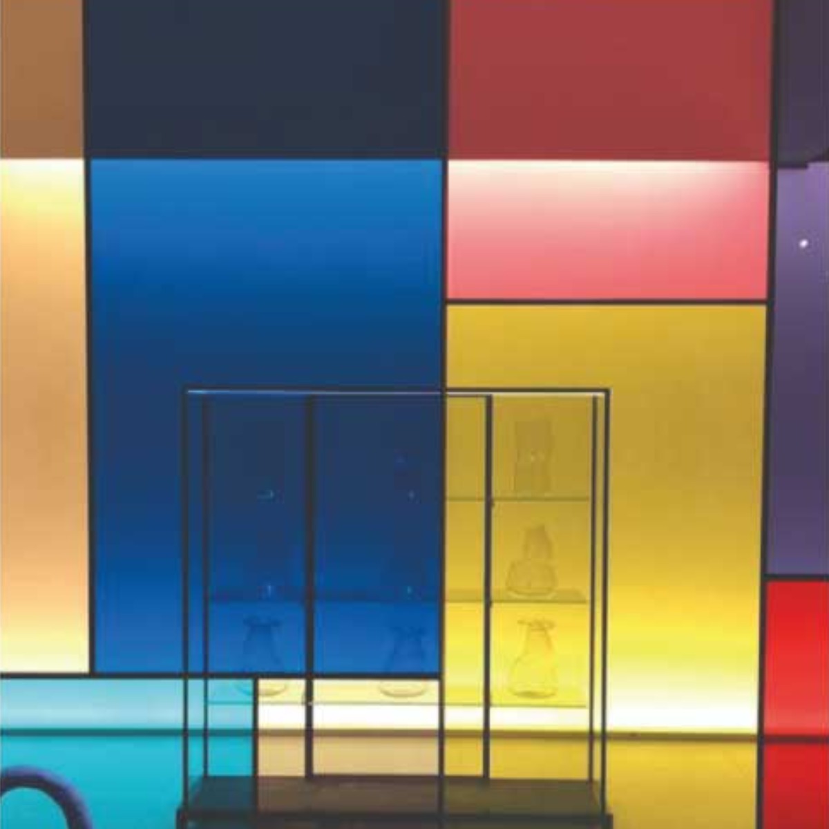 칼라유리 시트지 유리창 필름 백페인트글라스 32색상 독일, 020 Golden Yellow 2,950원