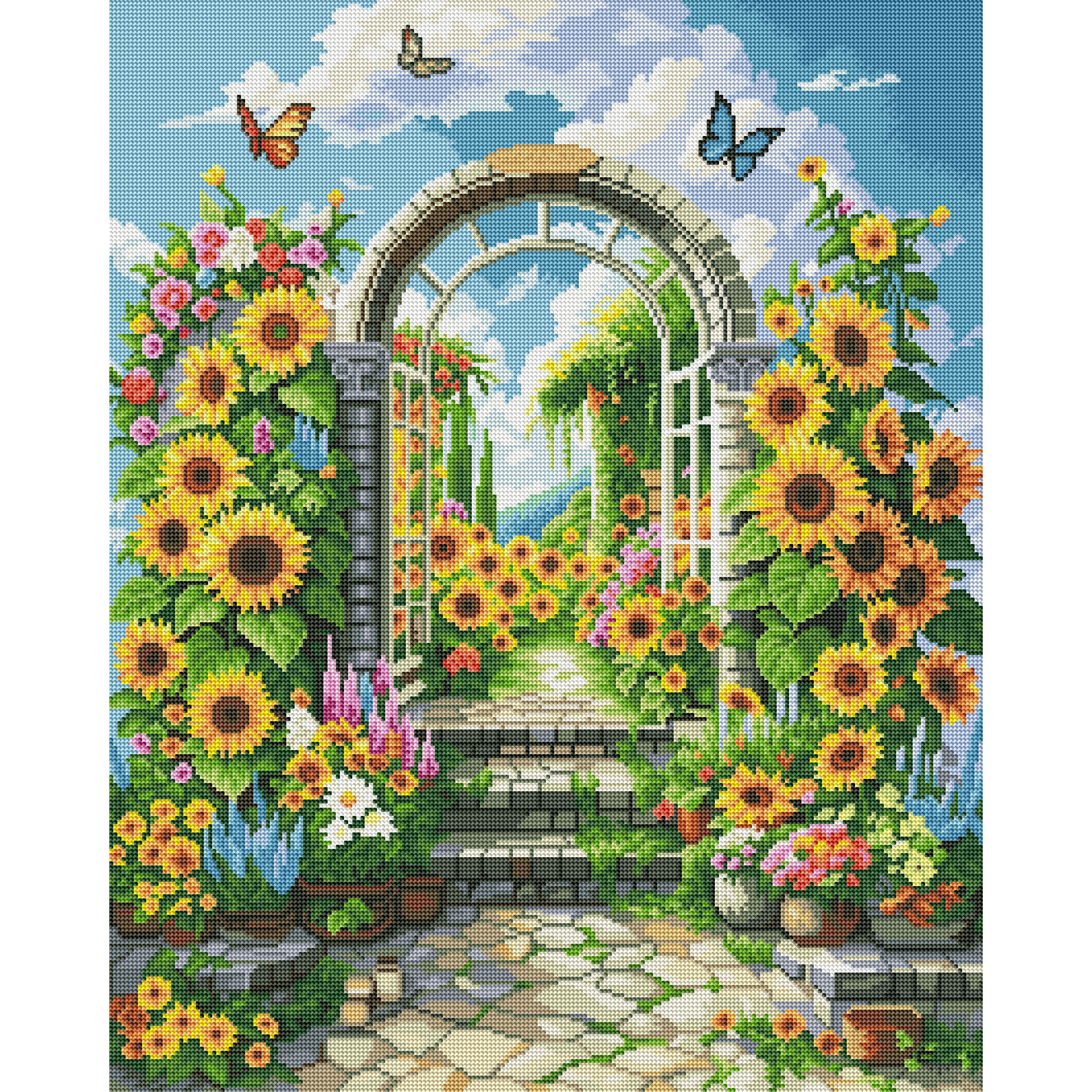 호우맘 액자 캔버스형 보석십자수 DIY 키트 60 x 75 cm 45,000원