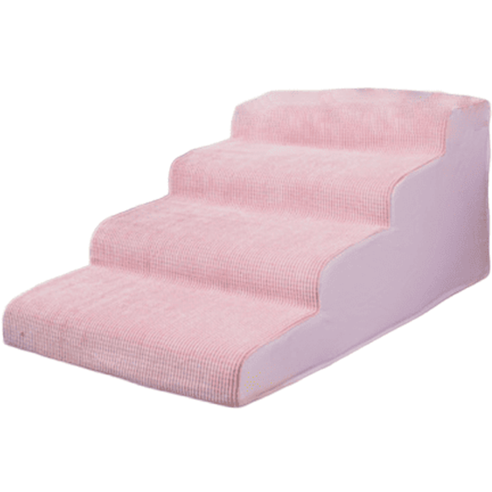 POOPY 논슬립 슬개골 보호 강아지 계단, 핑크 168,000원