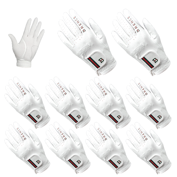 브렌스 핑거라인 반양피 남자여성 골프장갑 8장+2장더, 10개 47,900원