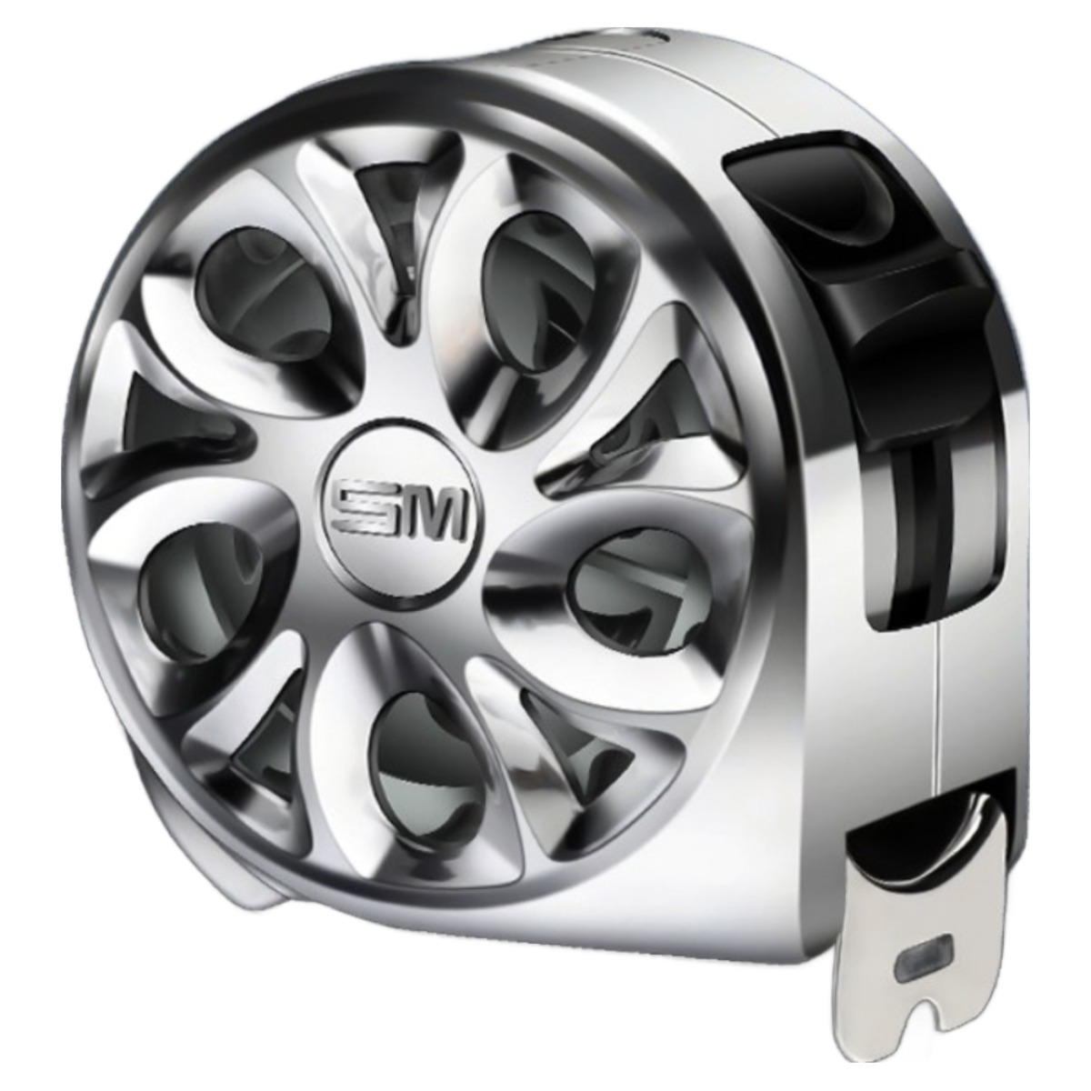 AIRAJ 5m*25mm 중공 눈금 고정도 줄자 0오차 읽기 쉬움 산업용/건축/DIY용, 1개 11,000원