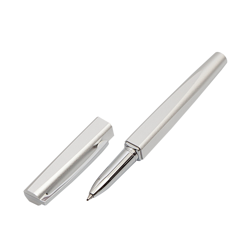 KACO SQUARE 고급 롤러펜 0.6mm + 케이스, 실버, 1세트 88,100원