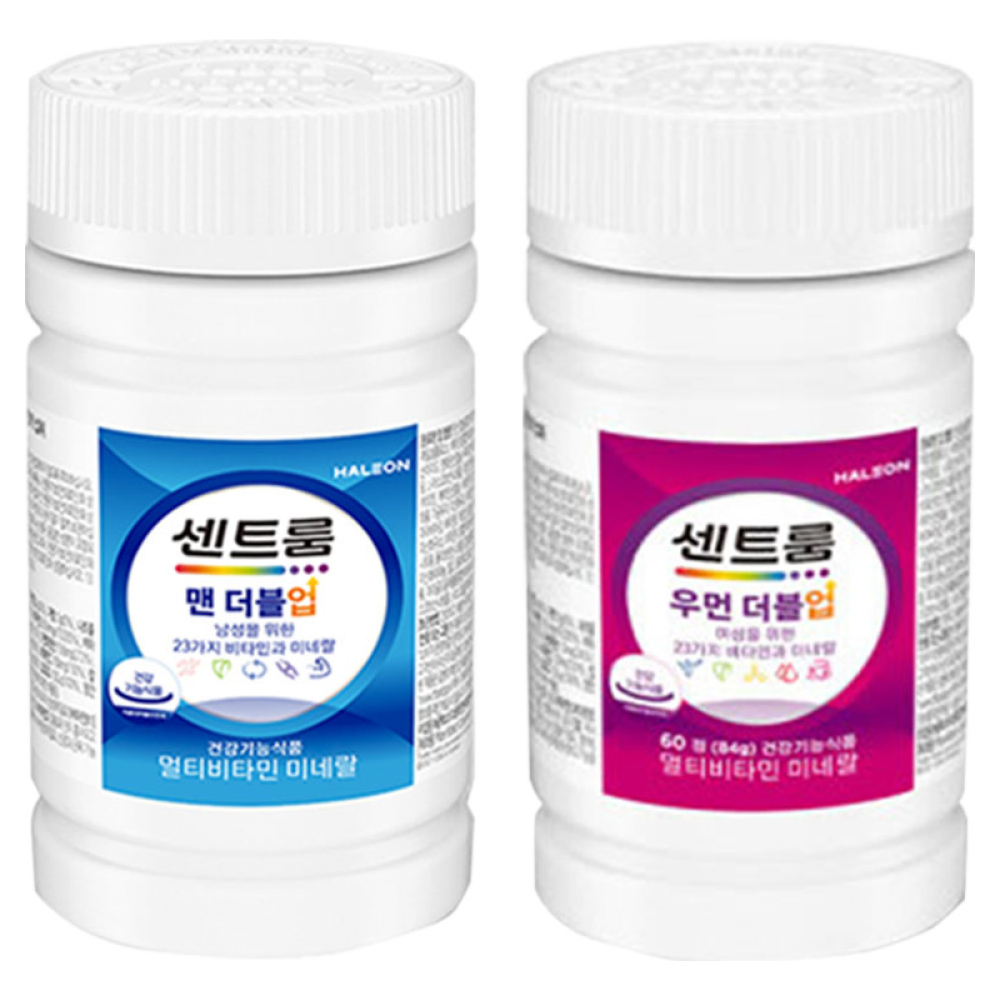 센트룸 맨더블업 1p + 센트룸 우먼더블업 1p 72,500원
