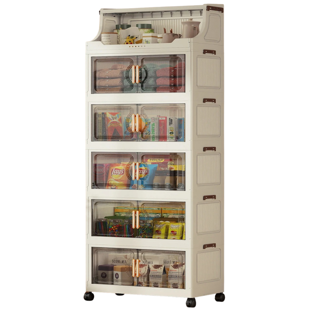 피노아르 이동식 수납장 주방 거실 베란다 옷 다용도 3단 낮은 높은 4단 선반 조립식 85,900원