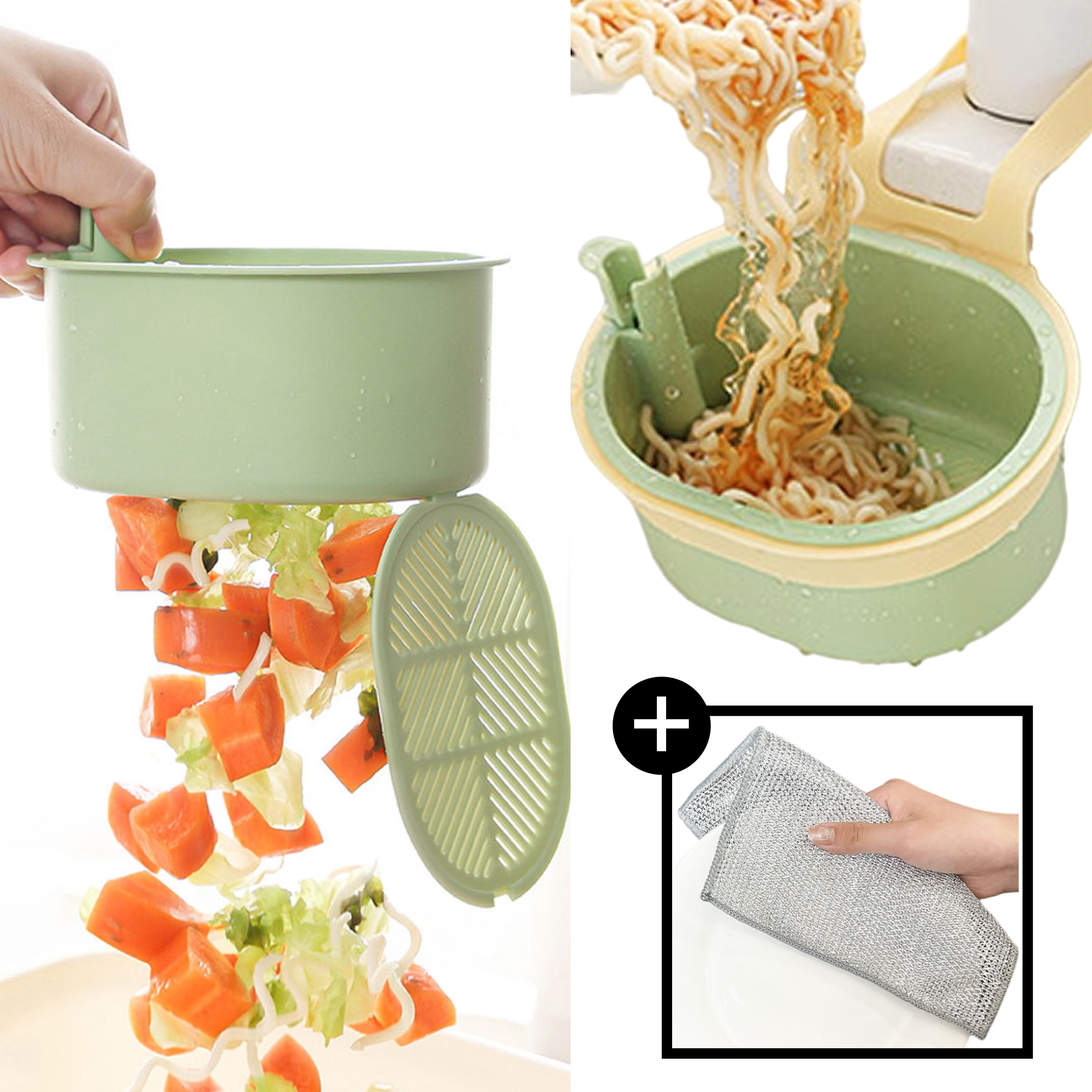 라네핏 싱크대용 원터치형 음식물 거름망, 1개, 그린 11,200원