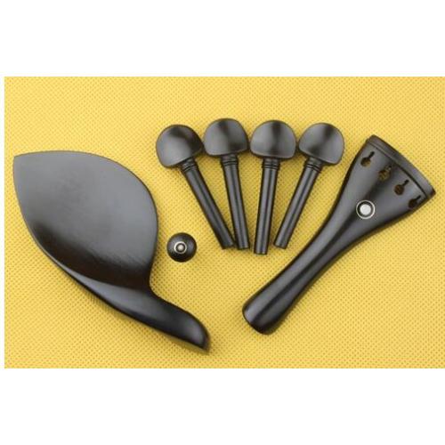 바이올린피팅세트 하이 퀄리티 흑단 바이올린 부품 피팅, 4/4 사이즈, 액세서리, 1 세트 32,600원