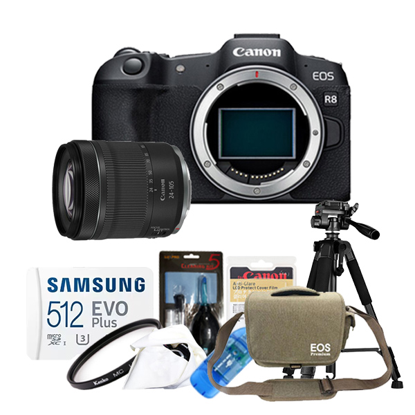 캐논 EOS R8+24-105mm F4-7.1 IS STM+메모리포함 8종 악세사리 패키지/컬스, 현재가 2,520,000원