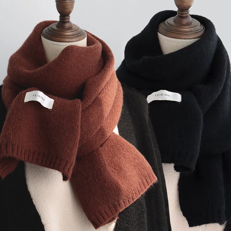 [1+1] 바바 소프트 도톰 니트머플러 겨울 목도리 무지 심플 12,800원