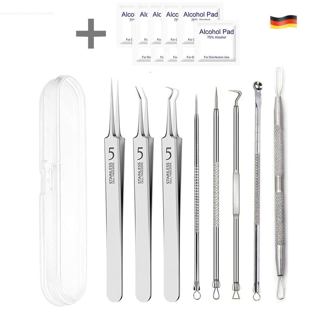 여드름 피지 블랙헤드 압출기 제거기 13종 세트, 1개, 1개, 투명 4,990원