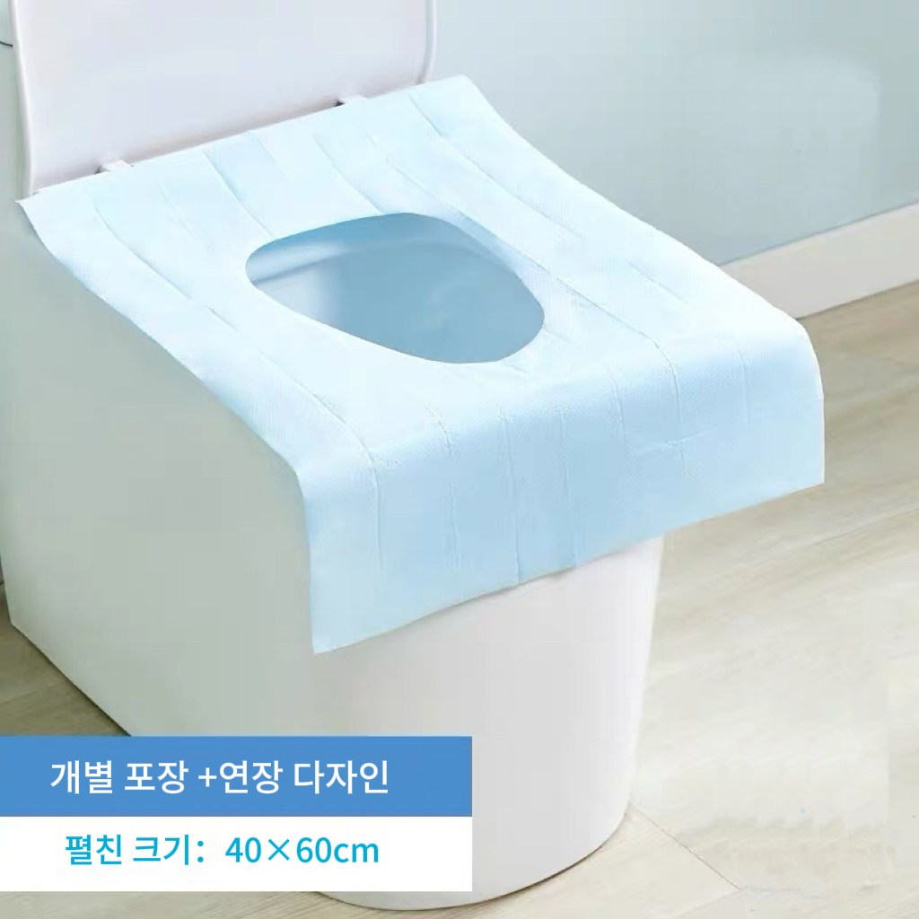 [고정 가능] 안티플로 8개 일회용 변기커버 휴대용 변기시트, 화이트, 1개 5,990원