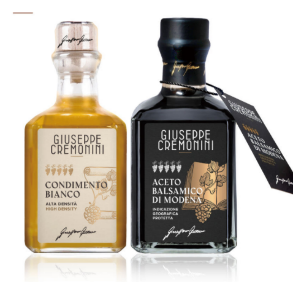 쥬세페크레모니니 모데나 발사믹식초 5그레이프 250ml + 화이트 발사믹 5그레이프 250M 무방부제 부드러운맛 45,900원